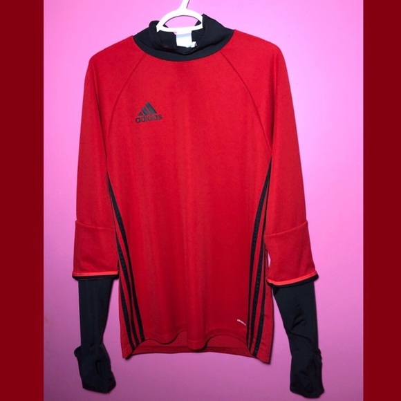 ADIDAS Unisex Slim Turtle neck Sweater - Picture 1 of 7